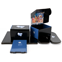 Échantillon gratuit personnalisé imprimé en couleur emballage en carton ondulé boîte postale en papier d'expédition Pack de boîte postale pour petite entreprise