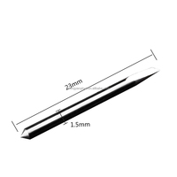 Oferta Especial: Cuchilla de Carburo de Tungsteno OEM Personalizada de Precisión, Calidad Superior, Corte en P de 45 Grados para Plotter Roland Mimaki - 30/45/60 23mm X