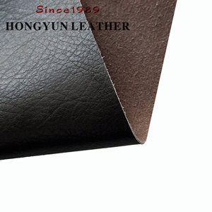 Vente Flash : Cuir synthétique microfibre durable en rouleau pour meubles, type cuir grainé écologique pour canapé, HY08KN - Product Image 2