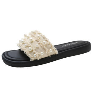 Sandalias Planas de Verano para Mujer con Correa en el Tobillo, para Uso en la Playa, Antideslizantes, Estilo de Caña Alta - Product Image 2