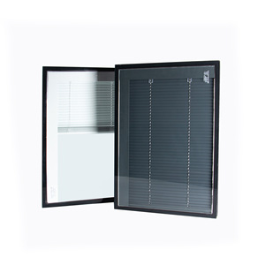 Venta al por Mayor de Puertas Corredizas de Vidrio <span class=keywords><strong>Aislante</strong></span> con Doble Acristalamiento y Persianas Integradas, Apertura Horizontal Plana para Dormitorio - Product Image 4