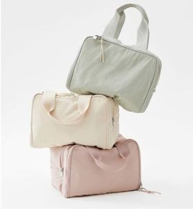 Organisateur de cosmétiques pour femmes, fermeture éclair, poignée souple, portable, étanche, pour sac, haut de gamme, grande capacité, trousse de maquillage - Product Image 4