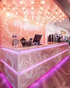 Marbre rose onyx de luxe, onyx rose fantaisie, prix, carrelage en onyx rose poli pour la décoration - Product Image 6