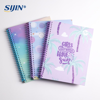 Set de Diario DIY para Niñas, Cuaderno Espiral A5, Kit de Scrapbook para Adolescentes y Niñas, Manualidades, Papelería, Regalo con Cubierta de Papel