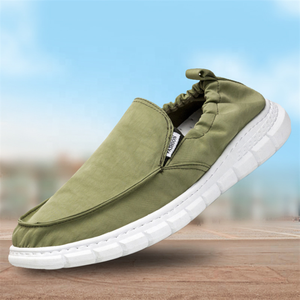 Bán Buôn Pvc Tiêm <span class=keywords><strong>Men</strong></span> Casual Giày Vải Nam Giày Nhà Máy - Product Image 3