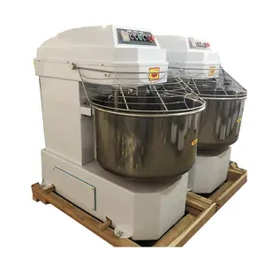 Commercial 120 Liters Spiral Dough Mixer Other Snacks Machines 50KG Bread Kneading Bakery Machines Food Mixers