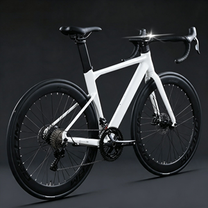 Vélo de route à cadre en aluminium 18 vitesses avec suspension avant et freins à disque doubles <span class=keywords><strong>pour</strong></span> usage sur gravier/hors route - Hommes/Femmes Sports SD267 Aluminium - Product Image 2