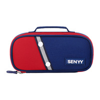Grande trousse à crayons multi-compartiments pour étudiants du collège et lycée, pochette pour enfants