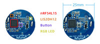 Baliza Bluetooth 6.0 de Bajo Consumo con Botón Programable Compatible con iBeacon/Eddystone