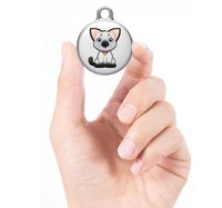 Localizador antipérdida de rastreador de mascotas para perros y gatos, interruptor de control de aplicaciones compatible con dispositivos Apple