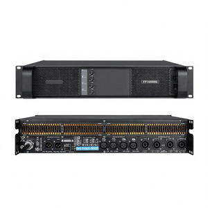FP8000Q Amplificador de Potencia Digital de 800W y 4 Canales para Montaje en Rack con Imán de Neodimio, Impedancia de 4 Ohmios, Cuerpo Metálico para Sonido de Escenario - Product Image 1