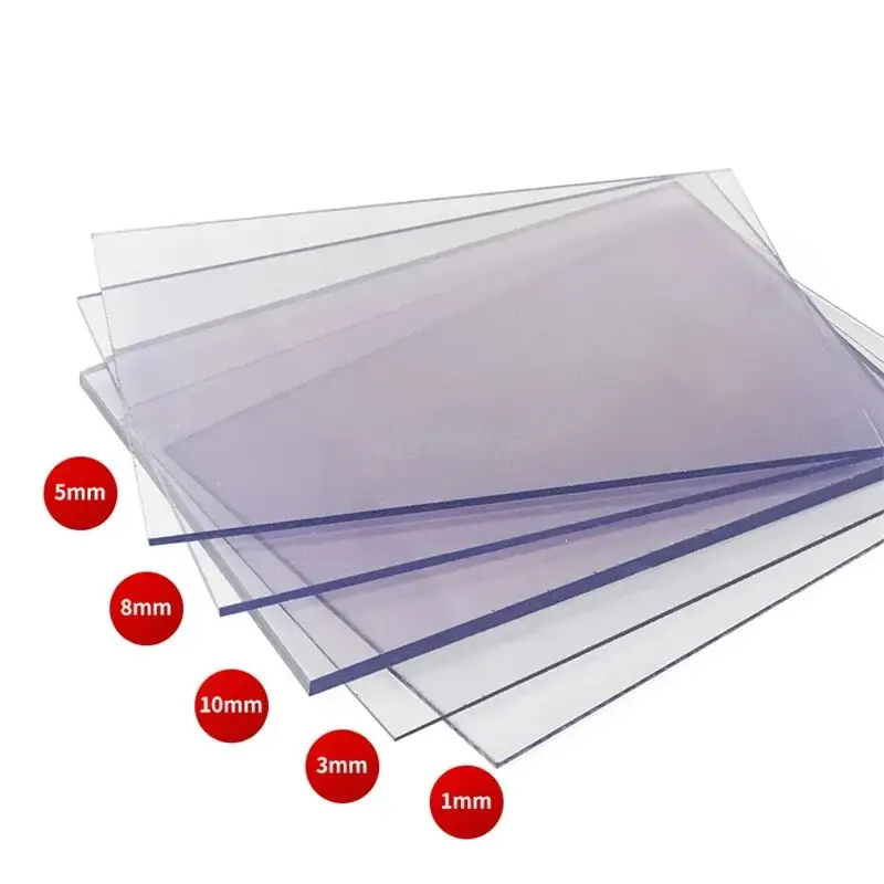Foglio di plastica dura antistatico trasparente in PVC rigido trasparente in PVC sottile e spesso foglio di plastica sottile in pvc