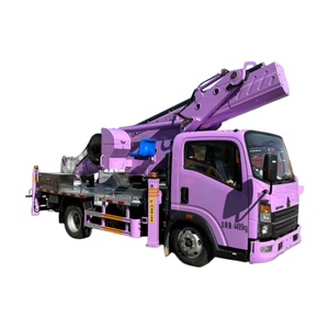 <span class=keywords><strong>Camion</strong></span> <span class=keywords><strong>nacelle</strong></span> élévatrice avec <span class=keywords><strong>grue</strong></span> 33m, plateforme de travail en hauteur hydraulique sur roues, <span class=keywords><strong>nacelle</strong></span> de travail aérienne à vendre - Product Image 1