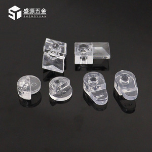 Shengyuan Plastic Glass Mirror Clip Transparent Rectangle Shape For Cabinet <b>Door</b> And Decoration Part <b>Number</b> 90180 - Product Image 1