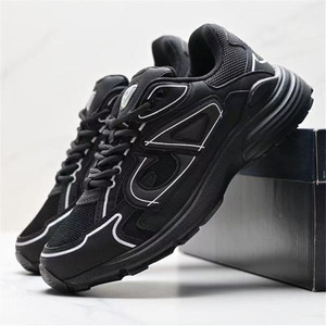 Scarpe da corsa riflettenti in argento nero di alta qualità B22 B30 di alta qualità da uomo nuove Tending Outdoor in pelle con scatola - Product Image 4