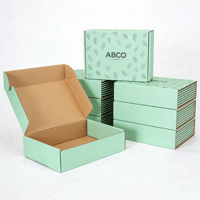 Boîtes d'expédition pour avions auto-assemblables réutilisables recyclables résistantes aux chocs en carton ondulé haute résistance avec pelliculage brillant