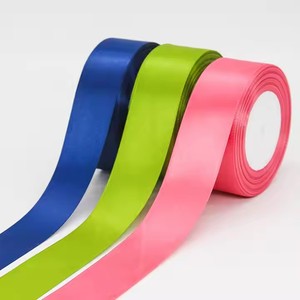 <span class=keywords><strong>Ruban</strong></span> en satin double face de 4 cm x <span class=keywords><strong>25</strong></span> yards pour emballage de bouquets floraux écologiques de haute qualité, idéal pour les cadeaux d'<span class=keywords><strong>anniversaire</strong></span> (vente en gros) - Product Image 3