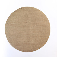Sets de table en jute et toile de jute bohème, tissés à la main, pour mariage, décoration de la maison, sous-verres résistants à la chaleur