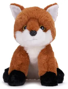 new promotional custom animal brown fox soft plush stuffed toys