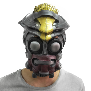 Jeu vidéo Légendes Bloodhound Masque <span class=keywords><strong>Cosplay</strong></span> Chapeaux Pleine Tête Latex Flexible Halloween Costume Prop Fancy Ball - Product Image 1