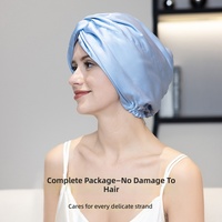 Bonnet de nuit en soie nourrissant pour les cheveux, post-partum, 100% soie de mûrier, couleur unie, épais, doux pour la peau, personnalisable, anti-frisottis