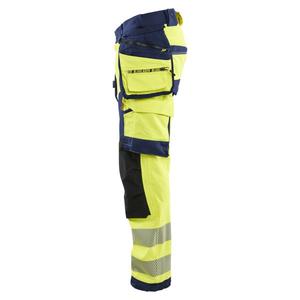 BLAKLADER - 112216483389C148 Pantalones Hi-Vis 4-Way stretch Hi-vis Amarillo/Azul Marino-EAN 7330509906156 ROPA DE TRABAJO DE 2017 - Product Image 3