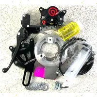 Kit de freinage pour moto électrique, modèle n° Tuyau d'huile pour étrier de frein à 9 disques, composants modifiés, provenant de Chine continentale