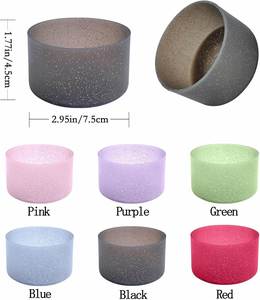 Housse de protection de luxe en silicone de 75 mm pour gobelet, avec paillettes scintillantes et effet diamant, pour adultes, idéale pour les voyages - Product Image 5