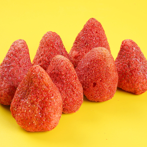 Fresas Chinas Orgánicas, Refrigerio Crujiente, Fresas Enteras Liofilizadas con Sabor Dulce, Proceso <span class=keywords><strong>de</strong></span> Secado AD, a Granel, 10 <span class=keywords><strong>kg</strong></span> - Product Image 4