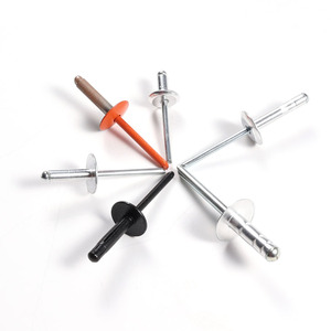 24x5mm asulfate Vòng nhôm đinh tán trifold ren Sticker Grip thép không gỉ mù đinh tán - Product Image 6