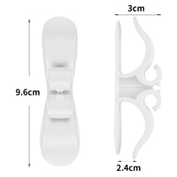 Organisateur de câbles moderne pour cuisine domestique – Accessoire de gestion de câbles sans trace pour une organisation pratique