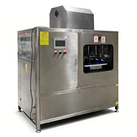 CE XinChuan Hoge Productiviteit 4-Kopige Appel- en Peren Schil-, Ontpit- en Snijmachine Op Maat Gemaakt Automatisch 220/380V Verwerking Vier