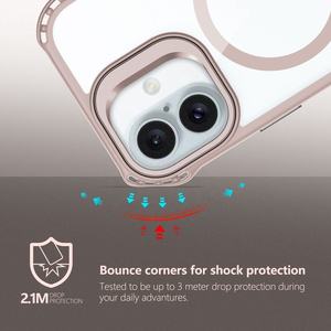 Trend ing Magnetic Wireless Charging Handy hülle für <span class=keywords><strong>iPhone</strong></span> 15 16 Pro Bracket Lens Handy hüllen für <span class=keywords><strong>iPhone</strong></span> 16 - Product Image 3