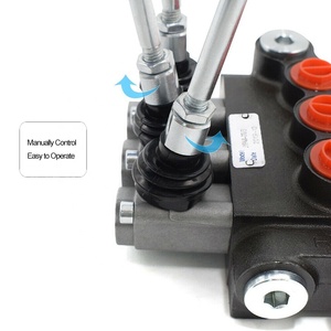 Válvula de Control Direccional Hidráulica Monobloque de 3 Vías y 40L/min, Serie P40 Personalizada, para Tractor Agrícola - Product Image 4