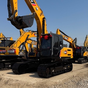 Excavatrice Sany 215 Sy215 d'occasion, 21 tonnes, taille moyenne, Sany215C, excavatrice sur chenilles, équipement de construction, machine à vendre - Product Image 2