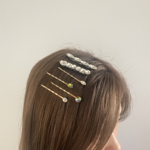 Elegante EXPORTACIÓN DE Europa y América perlas barrocas Horquillas para el cabello boda lote al por mayor rodillo para el cabello - Product Image 4