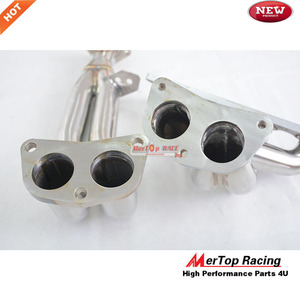 Mertop 4-2-1 RACING MANIFOLD HEADER + Ống Xả INTEGRA LS/RS/GS DA DB B18 1990-1991 Tiêu Đề - Product Image 5