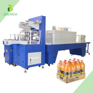 Machines d'emballage d'emballage de film PE thermorétractable entièrement automatiques de haute qualité pour bouteilles bocaux canettes - Product Image 1