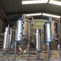 Refroidisseur d'eau évaporatif industriel et évaporateur rotatif à condenseur avec pompe à vide, moteur en acier inoxydable 380V/220V