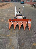 Moissonneuse mobile à essence pour riz et millet, avec support manuel, de type autotracté, avec sécheuse et coupeuse, machine agricole de récolte