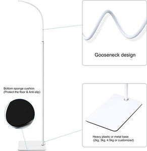 Support de sol pour babyphone de 67 pouces, support flexible réglable, pour <span class=keywords><strong>Baby</strong></span> Optics DXR-8 Pro, <span class=keywords><strong>VTech</strong></span>, Momcozy, Motorola - Product Image 4