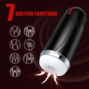 Masturbador Masculino Automático de Silicona, 5 Modos de Succión y 10 de Vibración, Masturbador Eléctrico de Succión Intensa para Hombres - Product Image 5