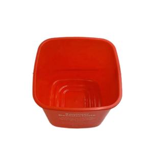 Customizable 6L <strong>Plastic</strong> Water <strong>Bucket</strong> Stainless Steel <strong>Handle</strong> Multi-Functional Detergent Sanitizing <strong>Bucket</strong> Square Cleaning <strong>Lid</strong> - Product Image 6