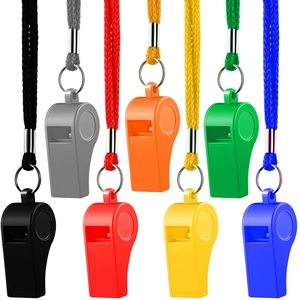 Sifflet de survie d'urgence personnalisé avec logo OEM HD-W7009 avec cordon, en plastique coloré, Zhejiang, en vrac, emballé en gros, jouet - Product Image 3