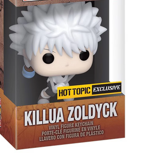 ของเล่นโมเดลพวงกุญแจพลาสติกรูปการ์ตูนญี่ปุ่นนักล่า killua zoldyck - Product Image 1