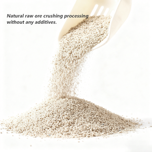2026 10L Wit Biologisch Afbreekbaar Ecologisch Kattenbakvulling met 0,5-2mm Onregelmatige Korrels Snelklonterend & Afvalbesparend - Product Image 3