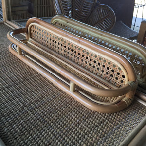 Vietnam Handmade Rattan <b>Wall</b> Shelf <b>Vintage</b> Style Cane Webbing Shelf Large Wicker <b>Wall</b> Rack Home Decor Supplier - Product Image 6