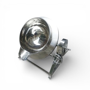 Marmite de cuisson industrielle à vapeur à faible entretien avec agitateur 50L-1000L pour base de fondue - Product Image 2