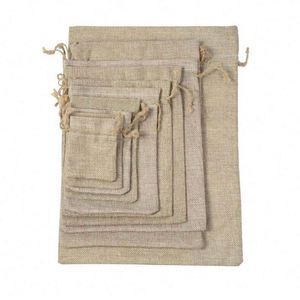 Twill Cotton <b>Pouch</b> Bag Reusable Shopping Grocery Bags with <b>Drawstring</b> Handle for Garments Candle Packing Customizable Logos - Product Image 6
