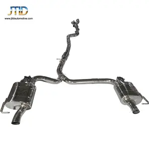 JTLD Car Stainless Steelfull set valvetronic exhaust System For Mercedes benz C250 exhaust